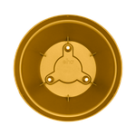 vibia campana hangschaal 26cm honinggeel